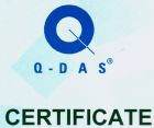 Q-DAS证书